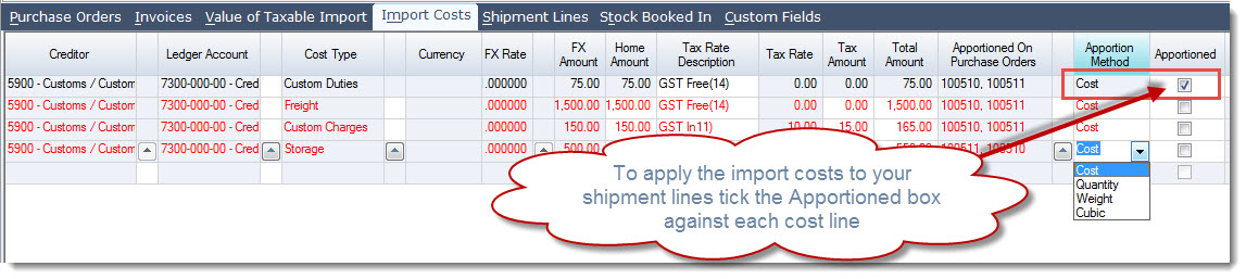 https://austlinkwebresources.s3.amazonaws.com/www.jiwatraining.com.au/articles/Jiwa-Landed-Costing-Shipments/13.jpg